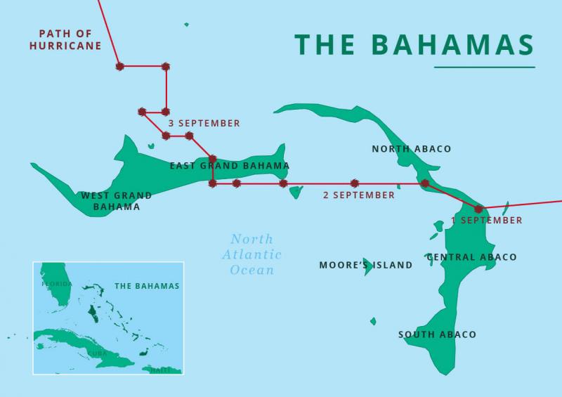 Hurricane-Dorian-Bahamas-map